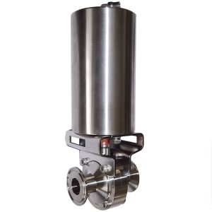 Air Actuated Butterfly Valve (Clamp/Clamp)--1"