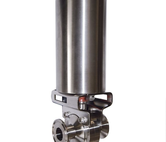 Air Actuated Butterfly Valve (Clamp/Clamp)--1"