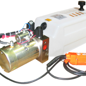 Maxim Hydraulic Power Unit (12V DC, Double Acting): 1.3 GPM, SAE 6 Ports, 2500 PSI, 4 Quart Poly