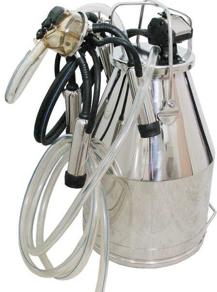 Complete Milking Package - 3 HP Gas Portable Milker w/ 2 Bucket Assemblies for Cows - EZ Milking - Image 3
