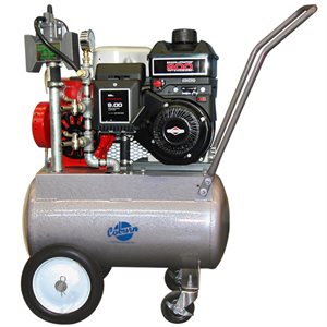 PortaMilker II Base Unit w/ 6.5 HP Gas Engine for TWO Buckets