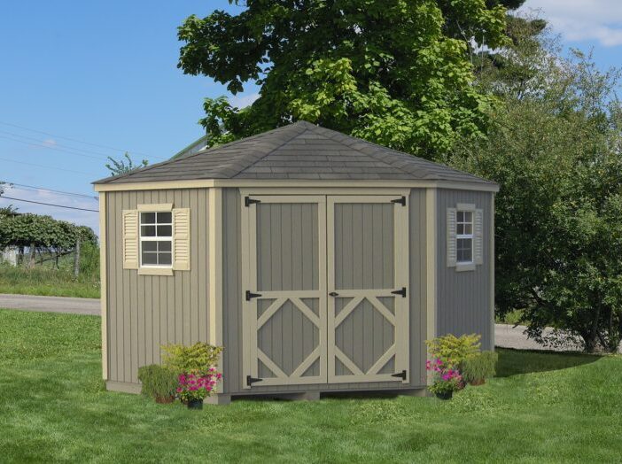 Classic 5-Corner Garden Shed
