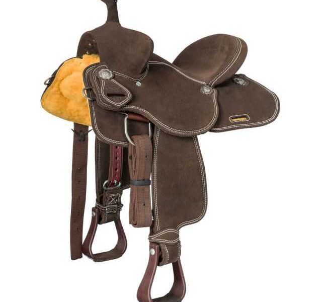 King Series Youth Briar Bear Trap Saddle - Image 4