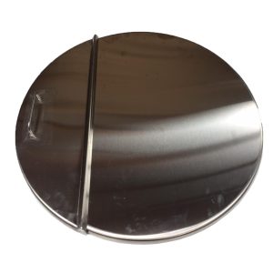 Split lid for 85 gallon milk/wash vat