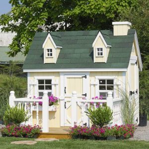 Cape Cod Playhouse Kit (Multiple Sizes Available)