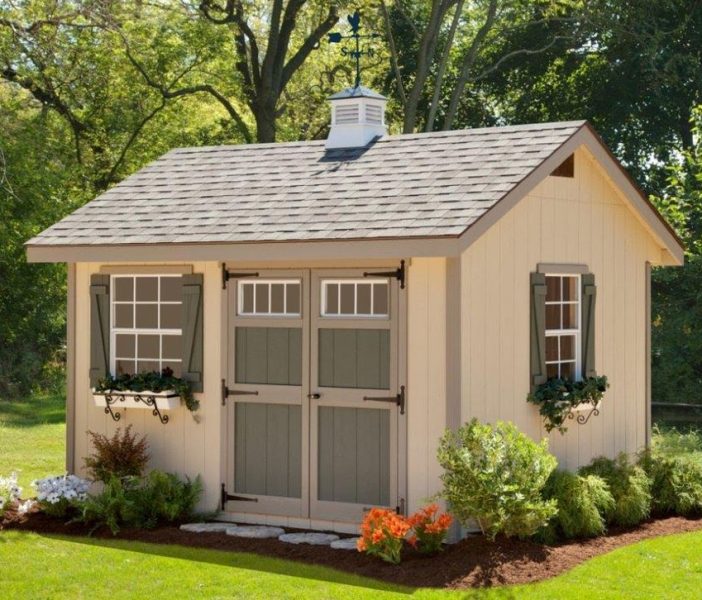 Heritage Garden Shed (Mulltiple Sizes Available)