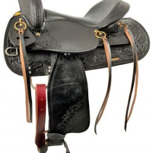 16", 17" Double T Trail style saddle.