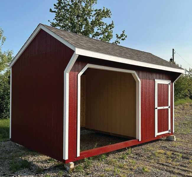Animal Run-In Shelter With Tack Room - Image 6