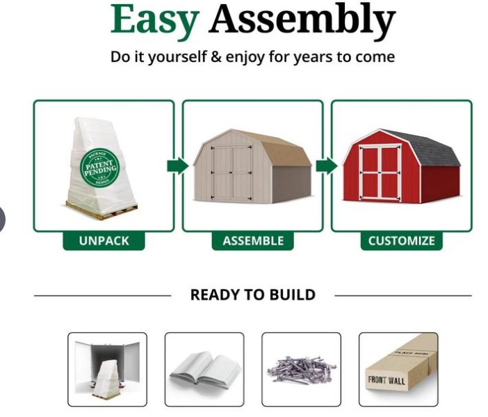 Value Series Gambrel Barn w/ 4 Foot Sidewalls (Multiple Sizes Available) - Image 6
