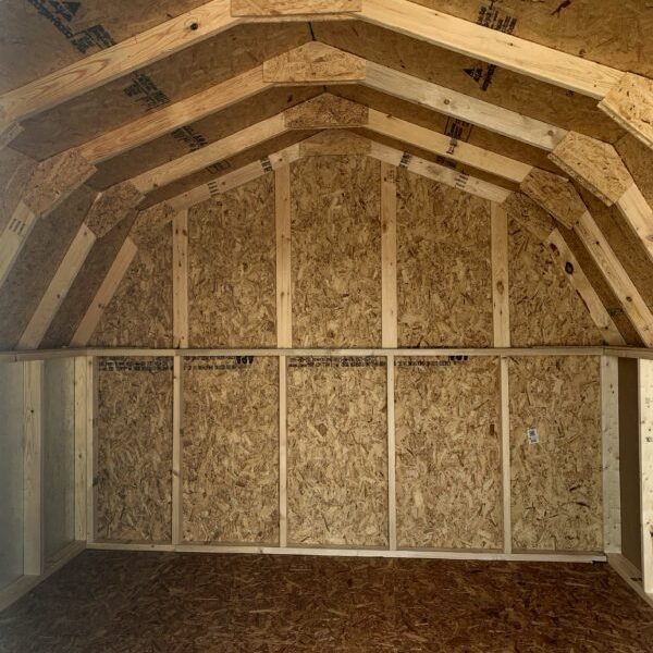 Value Series Gambrel Barn w/ 4 Foot Sidewalls (Multiple Sizes Available) - Image 12
