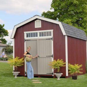 Colonial Woodbury Garden Shed (Multiple Sizes Available)